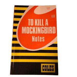 Coles Notes To Kill A Mockingbird Study Guide